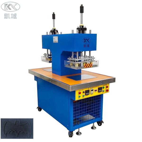 Buy cheap KY-0202 Metal Blue Color Silicone Embossing Machine For Clothing Label Priting from wholesalers