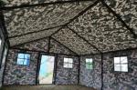 4x6M Camouflage Military Army Tube Tent Easy To Install And Disassemble