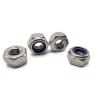 Buy cheap Metric Measurement System Stainless Steel Nylon Insert Lock Nut DIN985 Plain Design from wholesalers