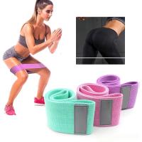 Buy cheap OEM 70lbs Workout Fabric Resistance Bands 40lbs Peach Band Set product