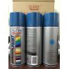 Buy cheap Removable 450ml Waterproof Spray Paint Sky Blue Metallic Gold Silver from wholesalers