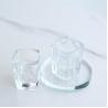 Buy cheap Luxury Mini Shot Glass Tequila Shot Glasses Spin Clear Shot Glass 30ml from wholesalers