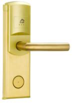 Buy cheap Unibody Design Hotel Electronic Door Locks / Golden Hotel Card Reader Locks from wholesalers