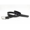 Buy cheap Flower Pattern Embossed Leather Belt Black Color 95 - 125cm Length from wholesalers