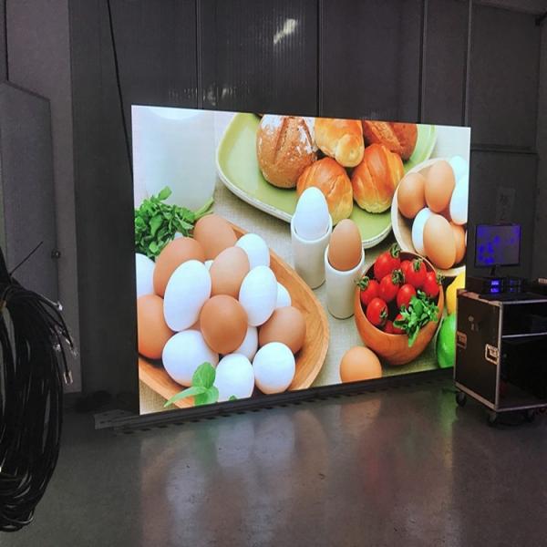 Buy cheap 500x500mm Indoor Rental LED Screen , P3.91 Background LED Wall from wholesalers