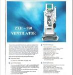 Ventilator breathing apparatus machine for hospital