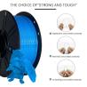 Buy cheap 3D Printer PLA+ Filament 1kg Light Blue Colors for 3D Printing Filament 1.75mm from wholesalers