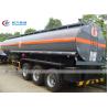 Buy cheap 3 Axle 18000 24000L Dilute Sulfuric Acid Tank Semi Trailer from wholesalers