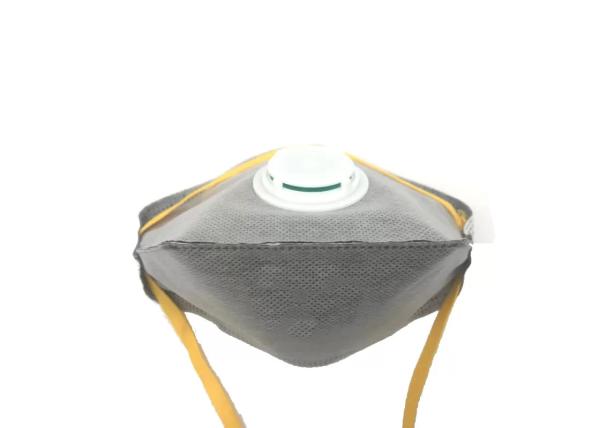 Buy cheap Lightweight Activated Carbon Dust Mask Anti Odors With Exhalation Valve from wholesalers