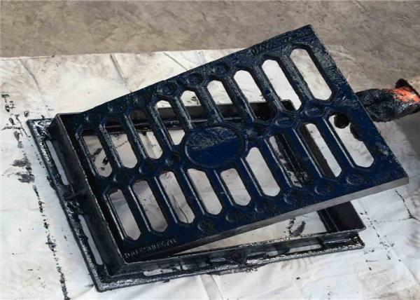 Buy cheap Square Type Cast Iron Trench Drain Grates Metal Door Grate Anti Frozen from wholesalers