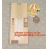 Buy cheap China supplier promotional custom coated bread/sandwich paper kraft bag with clear window,brown kraft paper bakery bread from wholesalers