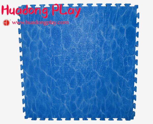Buy cheap Blue Outdoor Rubber Flooring , EVA Playground Safety Mats Soft Touch from wholesalers