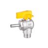 Buy cheap AV1010-M Brass Gas Ball Valve Forging Aluminium Handle Ball Valve from wholesalers