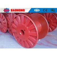 Buy cheap Industrial Steel Cable Reel , Cable Spool Reel With Single Wall Rimmed Flange product