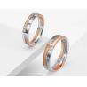 Buy cheap 13g Gold Diamond Couple Rings from wholesalers