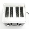 Buy cheap Household Toaster Black Stainless Steel Auto Electric Power Cut Off Function Custom Logo from wholesalers