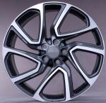 21x9.5 21 Inch Land Rover Replica Wheels 5x120 Black Alloy 356.2 Material