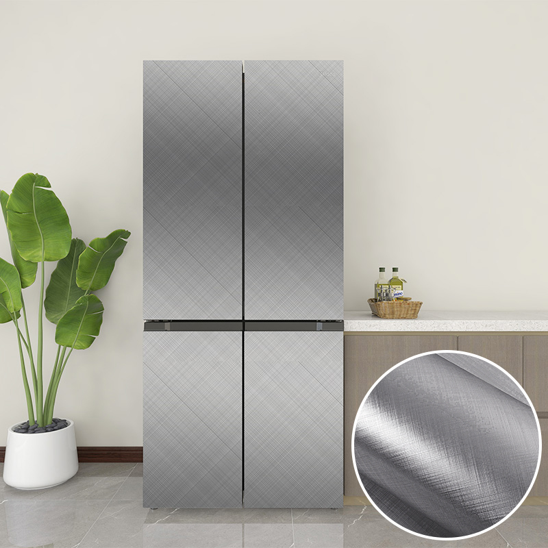 Luxury Metal Design PVC Geometric Pattern Wallpaper Wall Covering Wall Panel Film Vinyl Film Self-adhesive Gold Metal Sticker