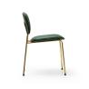 Buy cheap Green Elegant Leather Dining Chairs / Small Stackable Olga Dining Chair from wholesalers