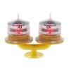 Buy cheap Solar Powered 5km 4W 8V Dual Aviation Light For Towers from wholesalers