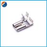 Buy cheap Brass Solder PCB Terminal Blade Connector 6.35mm 250 Flag Type Female Plug Terminal from wholesalers