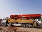2010 Putzmeister 42m Concrete Pump Orange Concrete Mixer Batching Plant Without