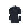 Buy cheap Mens Long Sleeve Reflective Safety Shirts 49% Lenzing FR 49% Aramid 2% Carbon from wholesalers