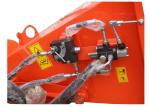 95kgs Weight Flywheel Tractor Wood Chipper With Hydraulic Feeding System