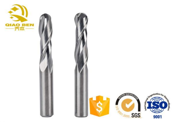 Buy cheap Double Flute Taper Carbide Ball Nose End Mills End Mill Cutting Tools For Transportation from wholesalers