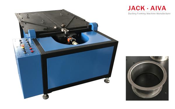 Buy cheap 2200x1500x2200mm Duct Flange Machine Round Duct Fitting Machine from wholesalers