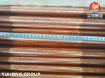 ASTM B111 C12200 Low Fin Tube For Heat Exchanger Condenser Tube Bundle