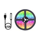 1m Strip Light Set 3keys 5V RGB SMD 5050 LED IP65