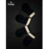 Buy cheap 16.5cm Rubber Bottom Reflective Strip Dog Paw Shoes from wholesalers