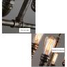 Buy cheap Retro Vintage Chandelier Lighting Living Room Dining Room Coffee Shop Bar Cafe Creative Industrial Lamp(WH-CI-154） from wholesalers