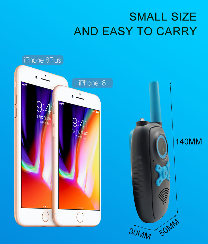 Handheld 3-5KM Two Way Radio VOX 470MHz Walkie Talkie Toy