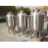 Buy cheap Heat / Cold Insulation Ss Brewing Fermenter , Cylindrical Fermenter With Jacket from wholesalers