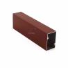 Buy cheap Rectangular Powder Coating Aluminium Tube Profiles Double Inner Grooved 1.5mm from wholesalers