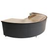 Buy cheap Semi Circle Teppanyaki Grill Table Customized Pure Copper Gas Heating from wholesalers