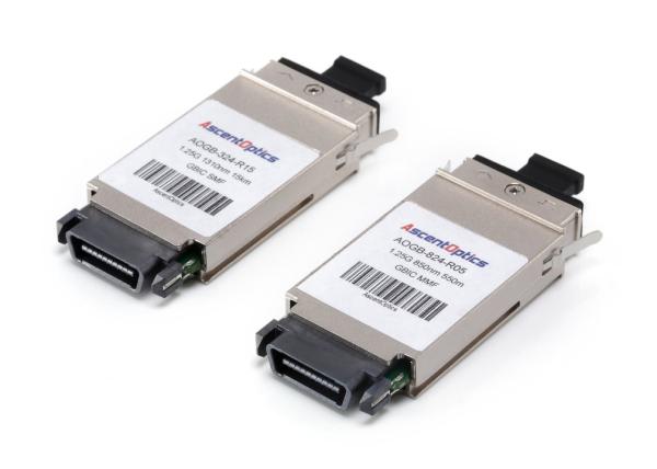 Buy cheap 1.25Gb/s GBIC Transceiver Module MMF / Gigabit Interface Converter from wholesalers