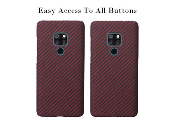 Buy cheap Anti Fingerprint Aramid Fiber Huawei Mate 20 Shockproof Case from wholesalers