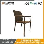 Modern Simple Rattan Woven Table And Chair Outdoor Garden Rattan Chair