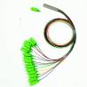 Buy cheap 1×8 PLC Fiber Optic Splitter ABS Package , High Stability 0.9mm Cable FTTH Splitter from wholesalers