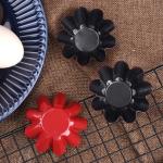 New Medium Flower Shaped Egg Tart Chrysanthemum Fruit Pie Plate Food Grade FDA