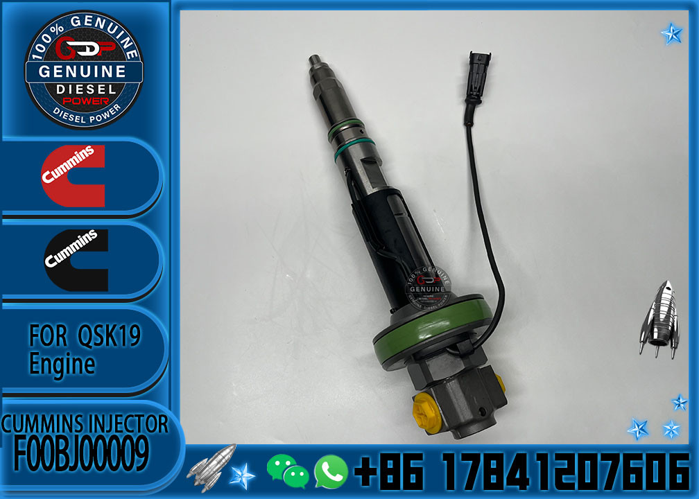 auto parts diesel fuel injector F00BJ00009 for Cumminns QSK19 QSK38 QSK50 QSK60 Engine