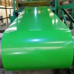 Green Color Cold Rolled Plain Color Coated Coils For Construction