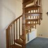 Buy cheap Solid Oak Tread Timber Spiral Stair Interior Room Easy Install from wholesalers