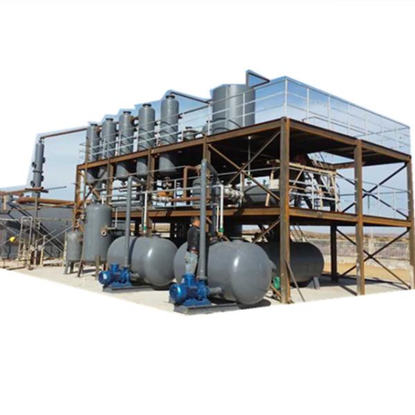 Buy cheap 16KW High Capacity Crude Oil Waste Used Engine Oil Motor Oil Refinery Machine for Diesel from wholesalers