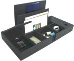 Buy cheap Hotel Guestroom Leather Stationery Box With Lid Customized from wholesalers