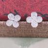 Buy cheap New Arrival Cute Brass Jewelry Earring Party Gift Fashion Crystal Four Leaf Clover Stud Earrings For Women from wholesalers