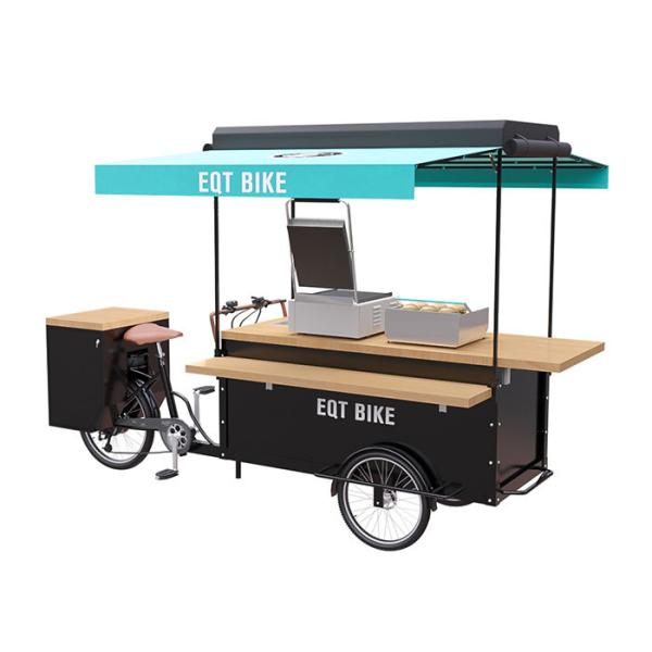Buy cheap Europe Style Burger Food Cart 150KG Load Capacity CE Certification from wholesalers
